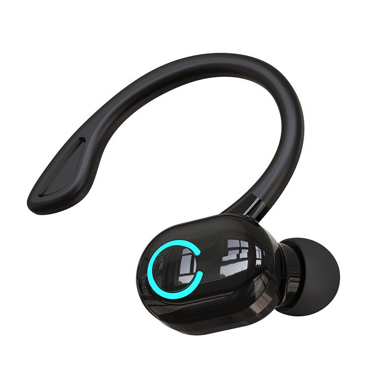 Auricular Negro con Indicador LED para Deportes